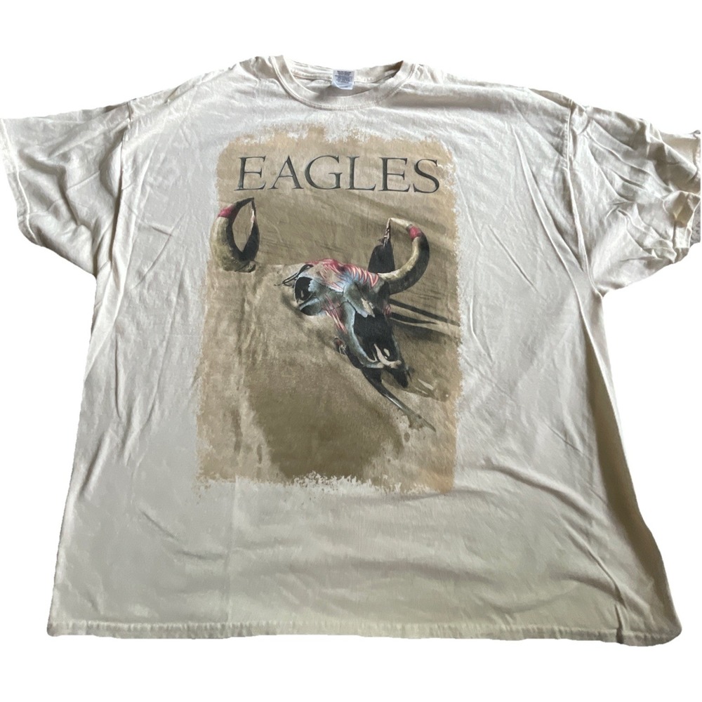 Eagles - "History‎ Of The Eagles" - Tour 2013 - Cream Color - 3XL T-Shirt